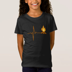 Camiseta Coração de Fogueira Camping