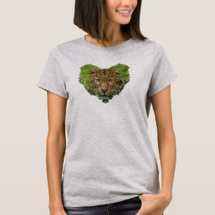 Camiseta Coração de Intensidade de Jaguar