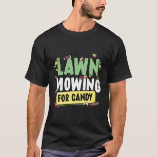 Camiseta Coração De Lâminas Para Mata De Grama Cortada De D