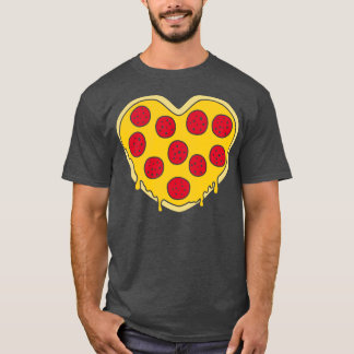 Camiseta Coração de pizza