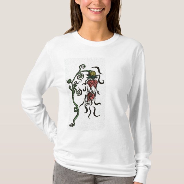 Camiseta Coração de queda (Frente)