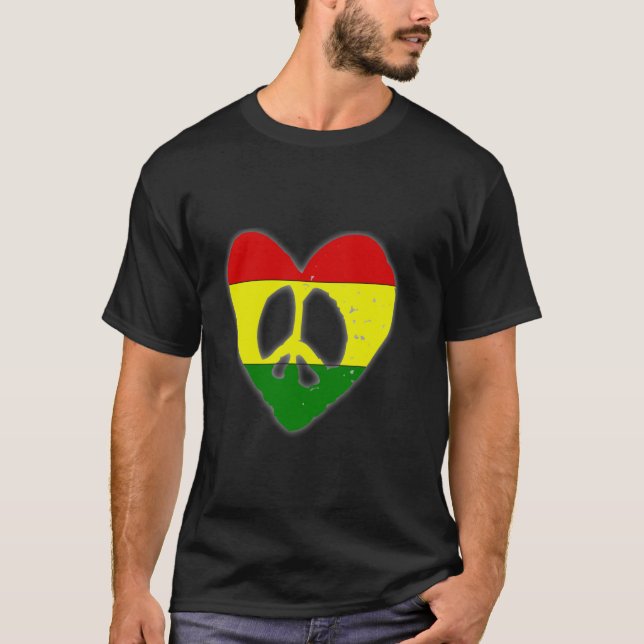 Camiseta Coração de Rasta (Frente)