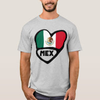 Coração de Sinalizador do Código do País do México
