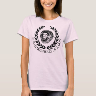 Camiseta Coração de um leão