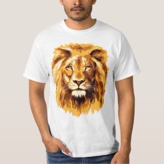 Camiseta "Coração de um Leão"