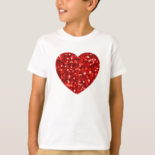 Camiseta Coração do brilho