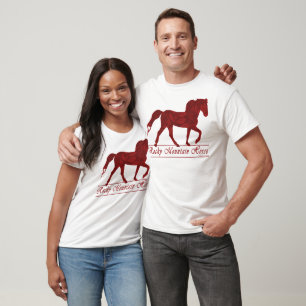 Camiseta Coração do cavalo da montanha rochosa