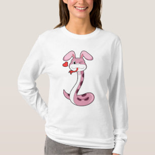 Camiseta Coração do Coelho cobra