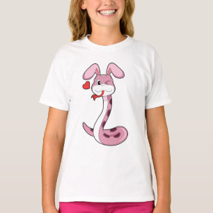 Camiseta Coração do Coelho cobra