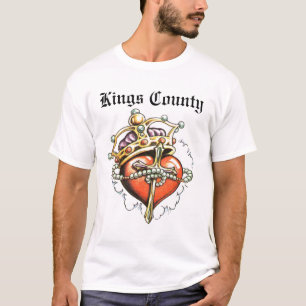 Camiseta Coração do Condado de Kings