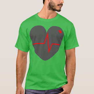 Camiseta Coração do Dia Mundial da Saúde