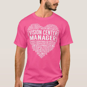 Camiseta Coração do Gestor do Vision Center