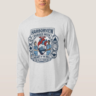 Camiseta Coração do Hill Manga Longa (Design A)
