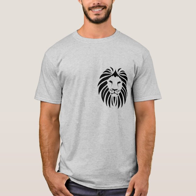 Camiseta coração do leão (Frente)