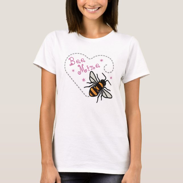 Camiseta Coração do Namorados da Bee Mine (Frente)