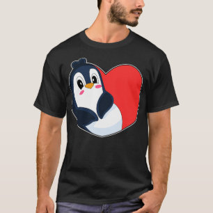 Camiseta Coração do Pinguim