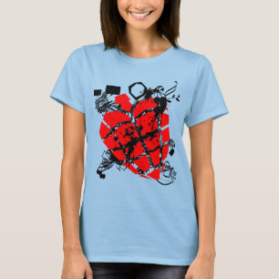 Camiseta Coração do punk