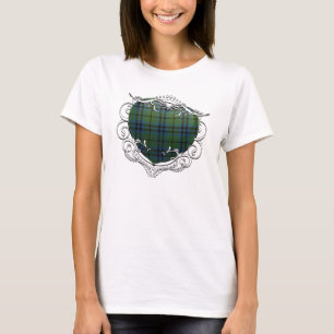 Camiseta Coração do Tartan de Keith