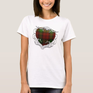 Camiseta Coração do Tartan de Kerr