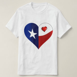 Camiseta Coração do Texas