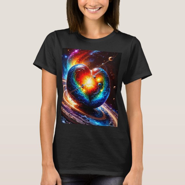 Camiseta Coração do Universo (Frente)