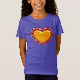 Camiseta Coração Dourado Thunder_Cove