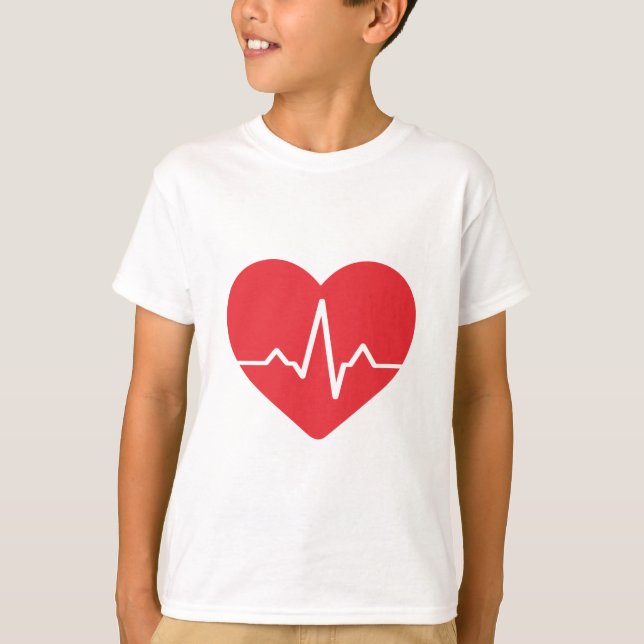 Camiseta coração é bom (Frente)