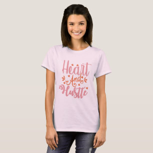 Camiseta Coração e Empenho