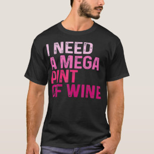 Camiseta Coração Engraçado Mega Pint Fazendo Um Mega Pint