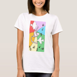 Camiseta Coração envolvido