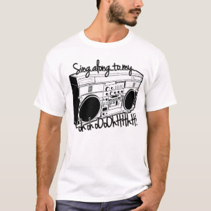 Camiseta coração estereofónico