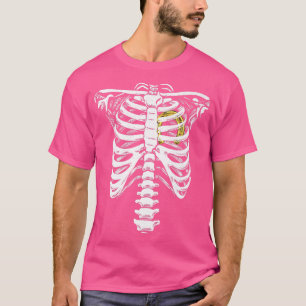 Camiseta Coração Ferradura Esqueleto Caiola Caiola Ama Cava