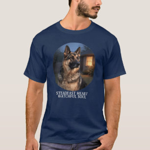 Camiseta Coração Firme Alma Vigilante