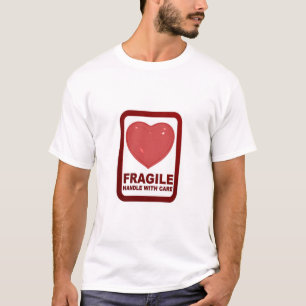 Camiseta Coração frágil