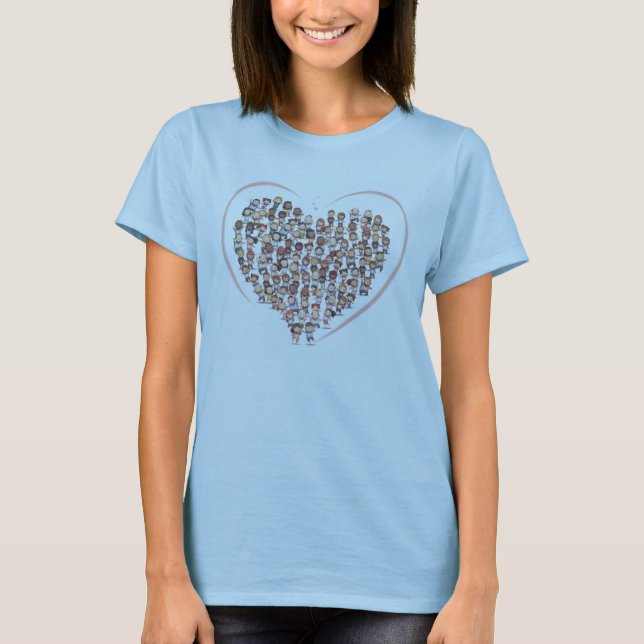 Camiseta Coração HJS (Frente)