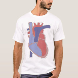 Camiseta Coração Humano