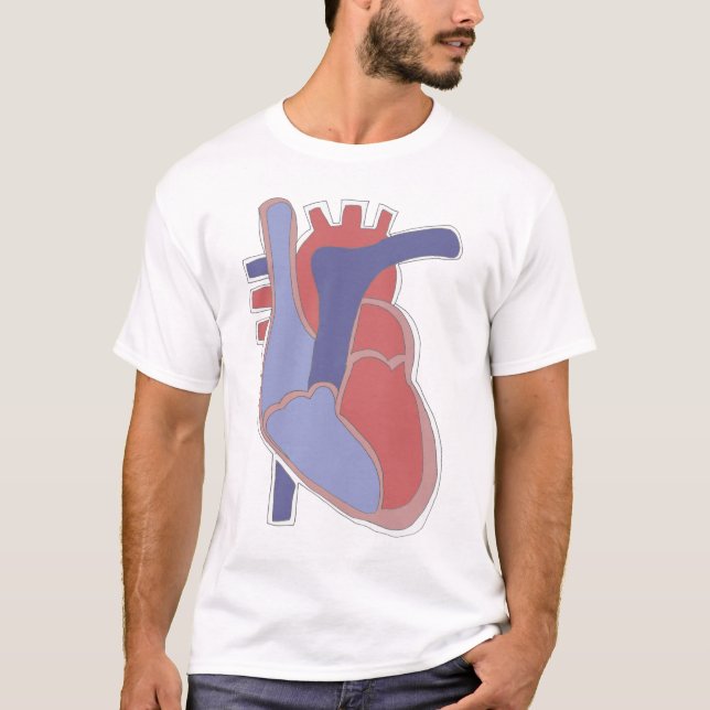 Camiseta Coração Humano (Frente)