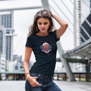 Camiseta Coração Humano Com Olho