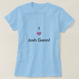Camiseta Coração, I, Josh Gann!