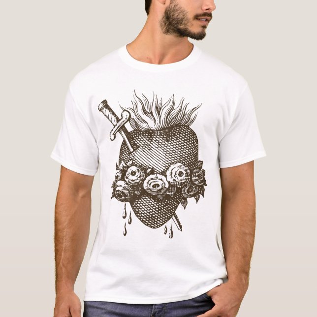 Camiseta Coração Imaculado de (Frente)