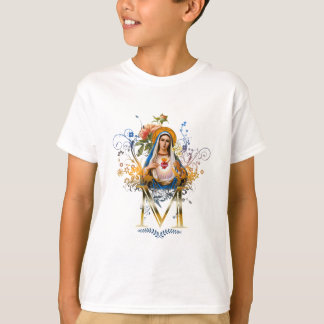 Camiseta Coração imaculado de Mary
