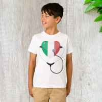 Coração Italiano com Estetoscópio de Saúde