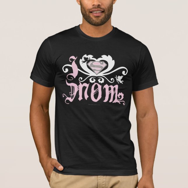 Camiseta Coração Mamãe Rosa (Frente)