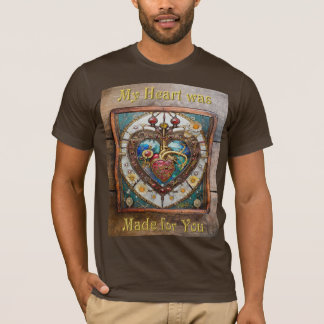 Camiseta Coração Mecânico Série Anatômica Steampunk