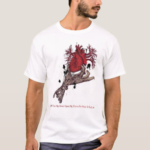 Camiseta Coração na Capa