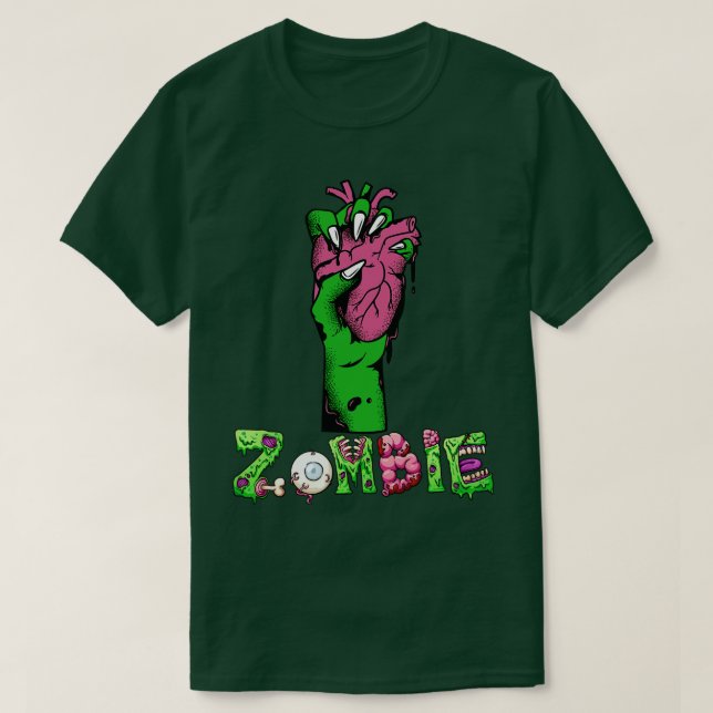 Camiseta Coração na minha mão (Frente do Design)