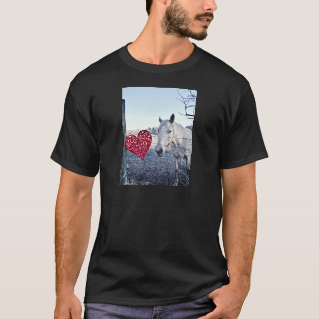 Camiseta Coração Namorados HORSE (Frente)