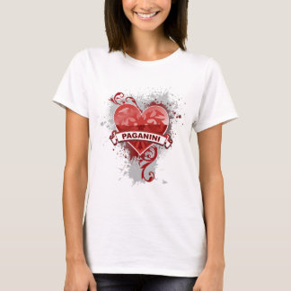 Camiseta Coração Paganini