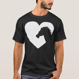 Camiseta Coração para professor equino