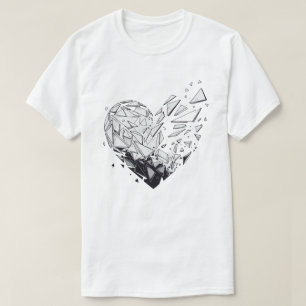 Camiseta Coração Partido